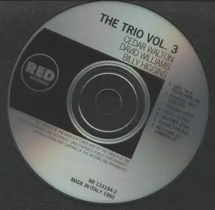Cedar Walton, David Williams, Billy Higgins - The Trio, Volume 3 (1985) [Remastered 1992]