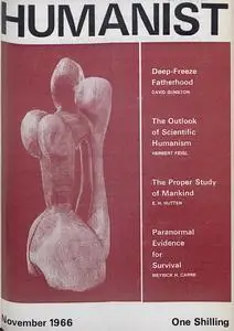 New Humanist - The Humanist, November 1966
