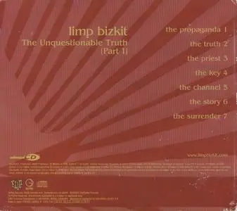 Limp Bizkit - The Unquestionable Truth (Part 1) (2005) [Enhanced CD, Japanese Ed.]