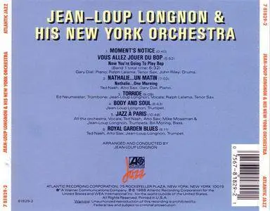 Jean-Loup Longnon & His New York Orchestra - s/t (1988) {Atlantic Jazz} **[RE-UP]**