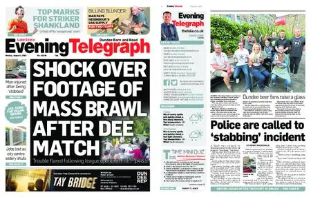 Evening Telegraph Late Edition – August 05, 2019