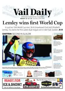 Vail Daily – December 12, 2022