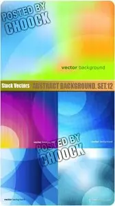 Stock Vector: Abstract background. Set.12