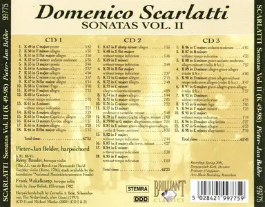 Domenico Scarlatti - Complete Sonatas - Pieter-Jan Belder  [Vol.2]