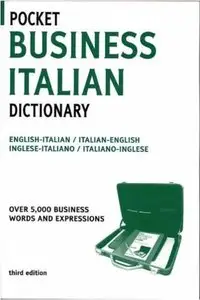 Pocket Business Italian Dictionary 3ed