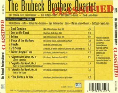 Brubeck Brothers - Classified (2008) {KOCH KIC-CD-7744}