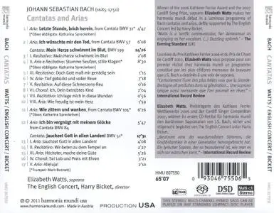 Elizabeth Watts, The English Concert, Harry Bicket - J.S. Bach - Cantatas & Arias (2011)