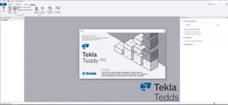 Trimble Tekla Tedds 2021 SP1 with Library Update (May 2021)