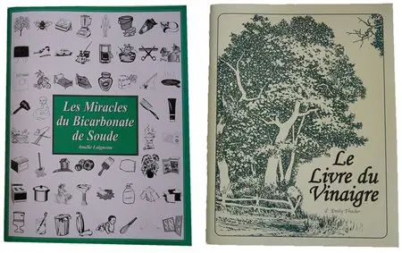 Les grands livres du bicarbonate et du vinaigre