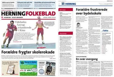 Herning Folkeblad – 24. september 2018