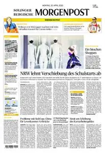 Solinger Morgenpost – 20. April 2020