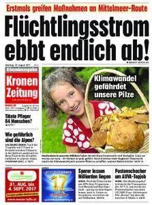 Kronen Zeitung Abendausgabe - 29. August 2017