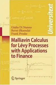 Malliavin Calculus for Lévy Processes with Applications to Finance