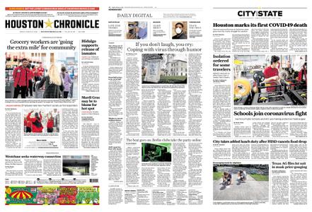 Houston Chronicle – March 27, 2020