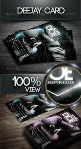GraphicRiver Deejay Card