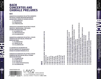 Kåre Nordstoga - Johann Sebastian Bach: Concertos and Chorale Preludes (2012)