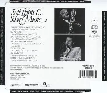 Gerry Mulligan meets Scott Hamilton - Soft Lights & Sweet Music (1986/2006)