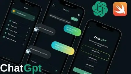Chatgpt Clone App | In-App Purchase | Firebase | Swift5 |