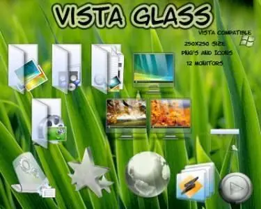 Vista Glass icons