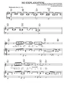 No explanation - Peter Cetera (Piano-Vocal-Guitar)