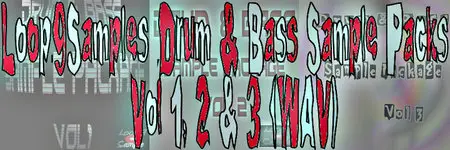 Loop9Samples Drum&Bass Sample Packs Compilation 1,2&3