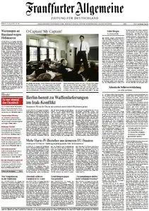 Frankfurter Allgemeine Zeitung vom Mittwoch, 13. August 2014