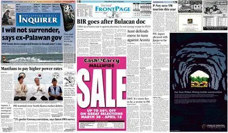 Philippine Daily Inquirer – March 30, 2012