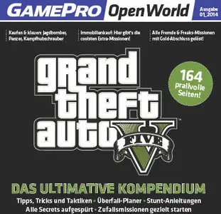 Gamepro Open World Magazin GTA V Kompendium No 01 2014