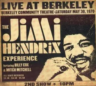 JIMI HENDRIX EXPERIENCE LIVE AT BERKELEY (THE SECOND SET)