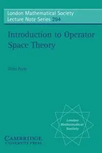 Introduction to Operator Space Theory