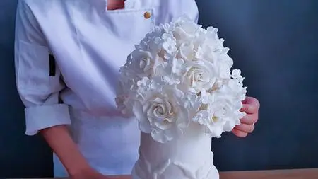 How To Make Sugar Flowers & Bouquet For Cake Decorating