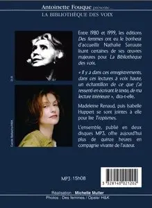 Nathalie Sarraute, "Tropisme ; Entre la vie et la mort ; L'usage de la parole ; Tu ne t'aimes pas ; ici"