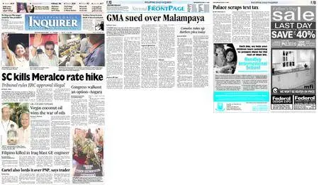 Philippine Daily Inquirer – June 16, 2004