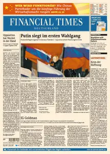 Financial Times Deutschland vom 05 März 2012