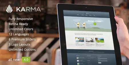 WP Theme - Karma 4.0.1 - Themeforest Responsive