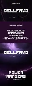 Dellfayo font