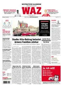 WAZ Westdeutsche Allgemeine Zeitung Essen-West - 29. Mai 2018