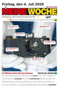 Meine Woche - 3 Juli 2025