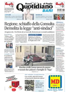 Quotidiano di Puglia Bari - 26 Luglio 2025