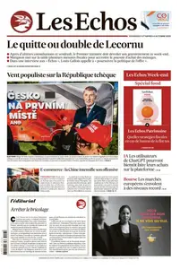 Les Echos du Vendredi 3 et Samedi 4 Octobre 2025