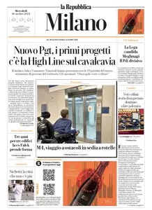 la Repubblica Milano - 16 Ottobre 2024