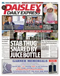 Paisley Daily Express - 1 November 2024