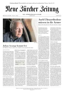 Neue Zürcher Zeitung International - 26 Juni 2024