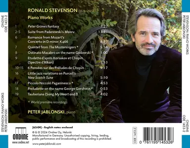 Peter Jablonski - Ronald Stevenson: Piano Works (2024)