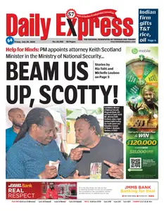 Trinidad & Tobago Daily Express - 26 July 2024