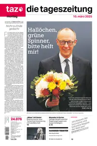 taz die tageszeitung  - 10 März 2025