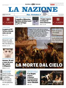 La Nazione Pisa Pontedera - 16 Giugno 2025