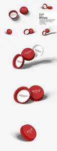 Bottle Cap Mockup VWCTTA8