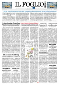 Il Foglio - 3 Luglio 2025