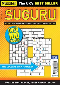 Puzzler Suguru - Issue 128 2024